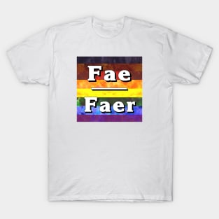 Fae-Faer Pronouns: Inclusive T-Shirt